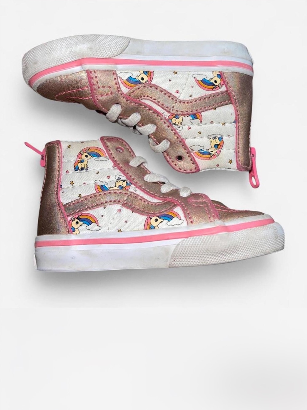 Baby unicorn rainbow Vans